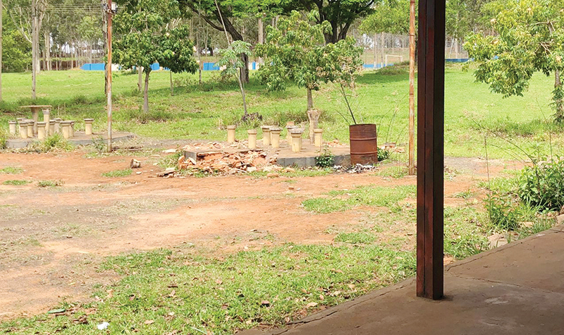 Local situado no setor norte continua com estrutura deplorável há muito tempo