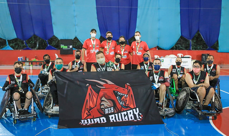 MSB Quad Rugby trouxe o vice-campeonato brasileiro para o município